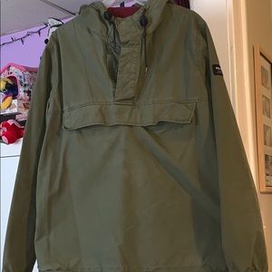 Green h&m jacket